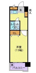 グランシャルム葛西の物件間取画像